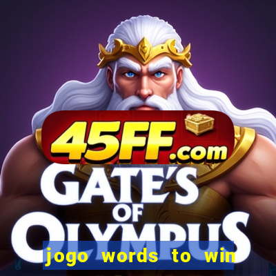 jogo words to win paga mesmo